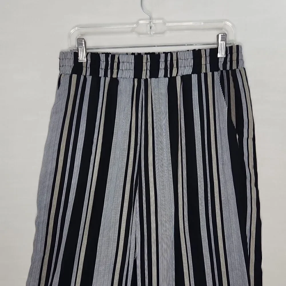 Socialite  Wide leg Stripped Summer breeze Pants Large